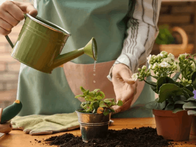 Fertilizing snake plant