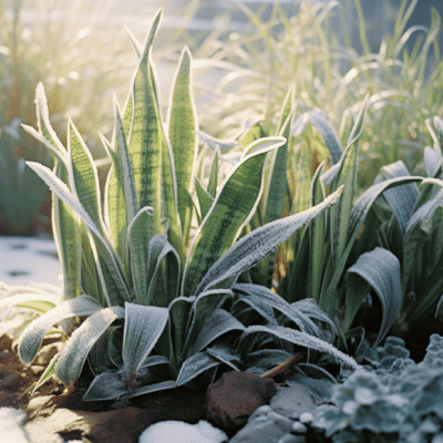 Snake plant got too cold 4