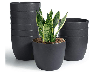 Plastic planters