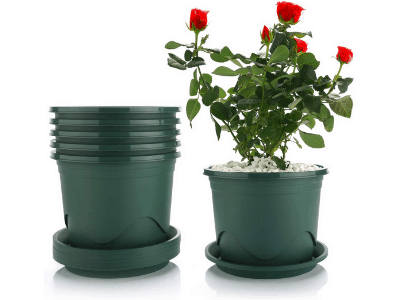 Plastic planters