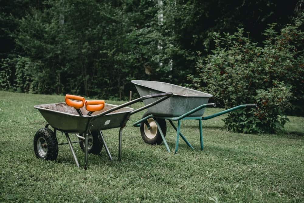 wheelbarrows