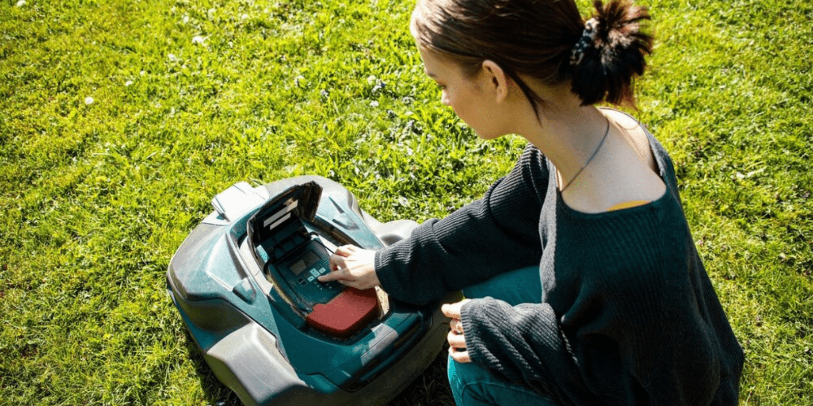 Inexpensive robotic lawn mowers