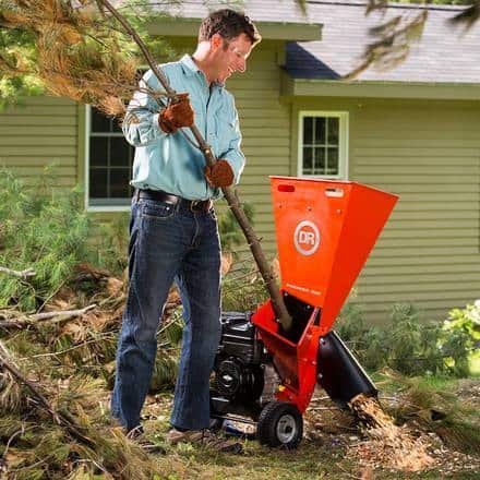 Wood chipper for small farm