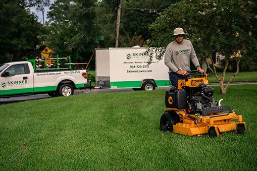 Skinny lawn mower sale