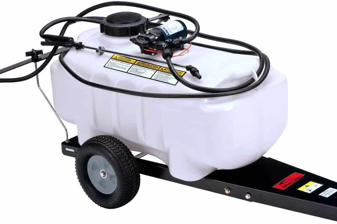 A lawn and garden sprayer