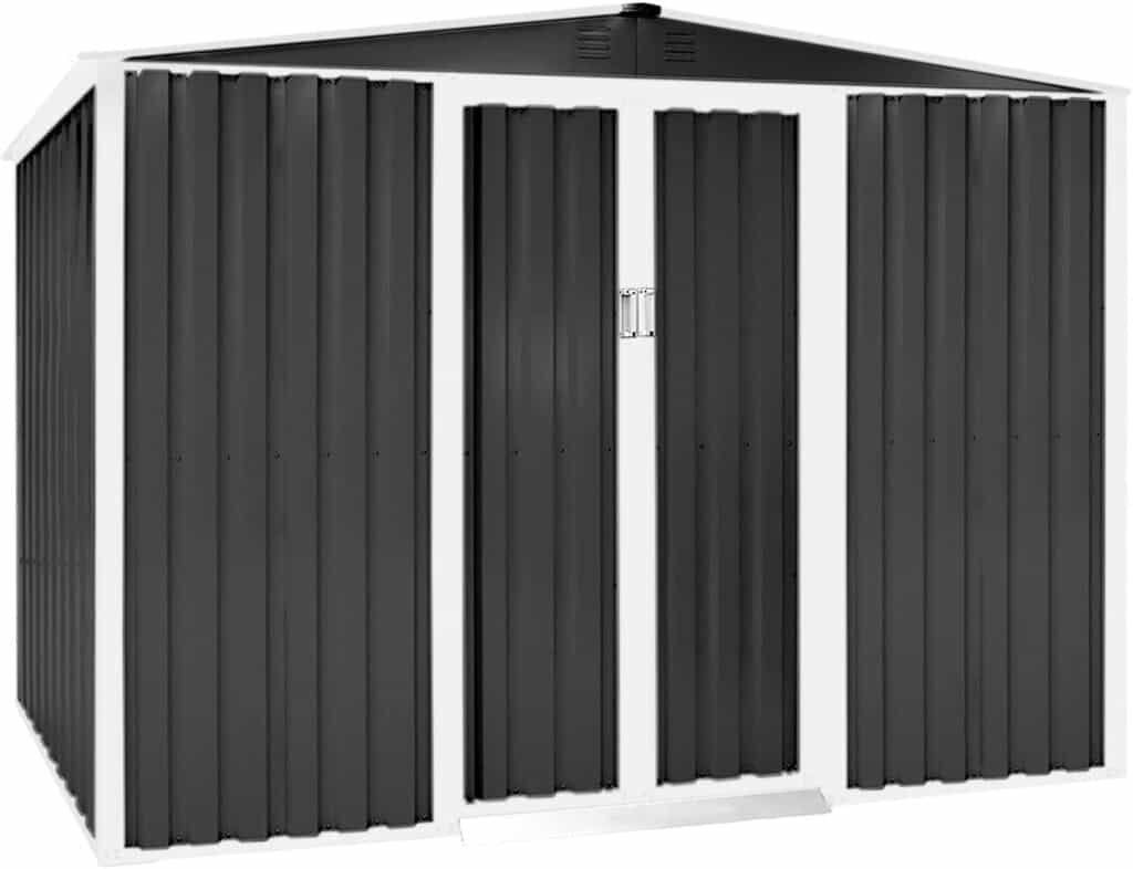 Wood vs metal outdoor sheds 7