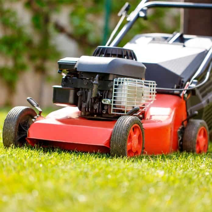 High wheel lawn mower 1