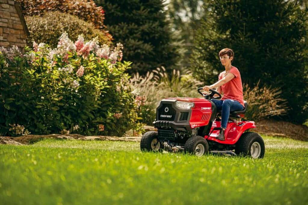 Lowest price riding lawn mower