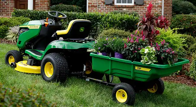 Residential riding lawn mowers 1