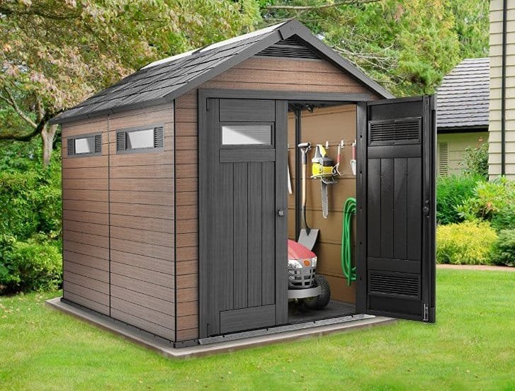 resin storage sheds costco