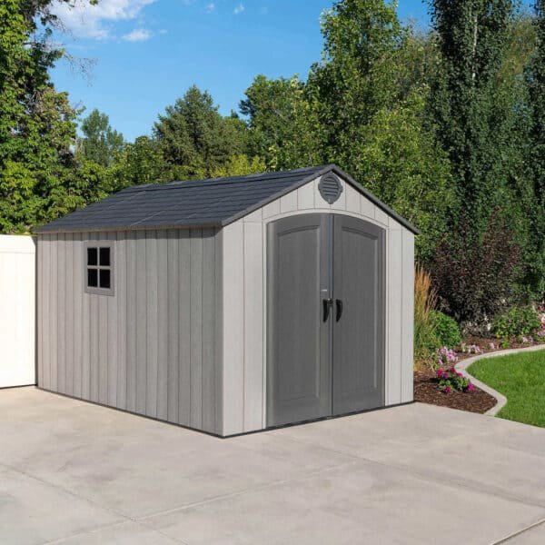 Resin yard shed