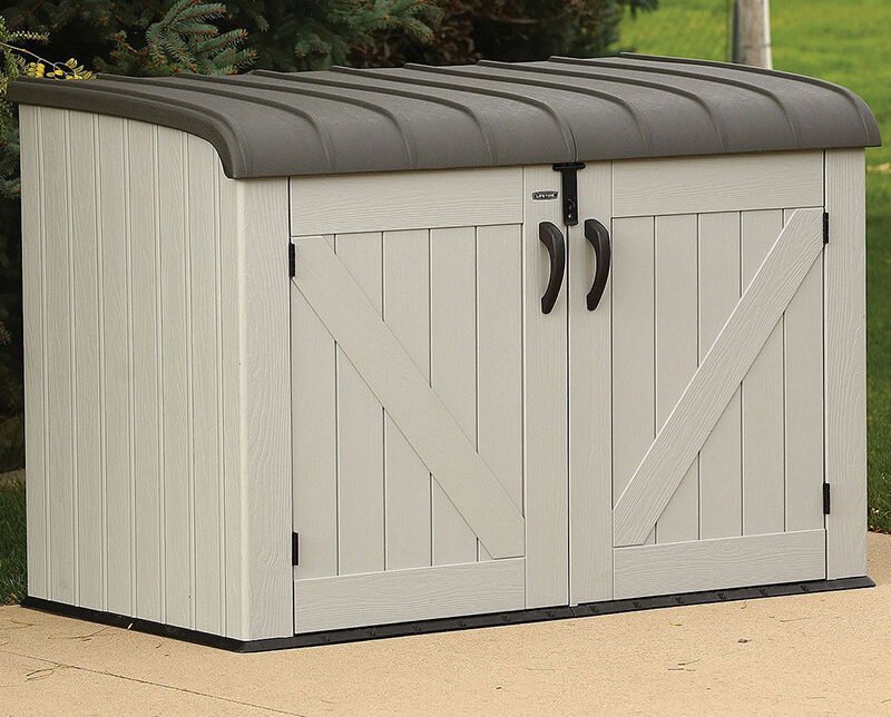 Plastic storage shed sale