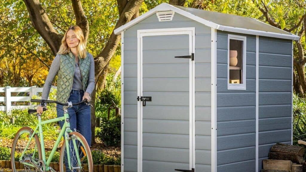 Suncast 6x3 vertical shed