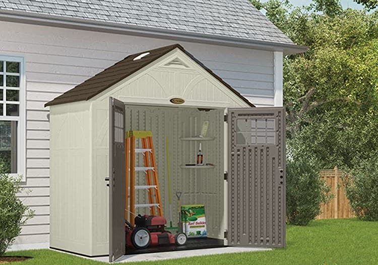 Suncast tremont storage shed 8x10