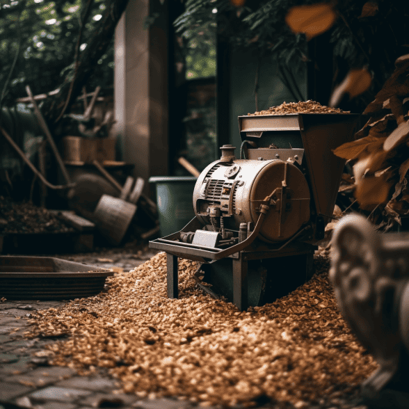 How to shred wood without a chipper 1