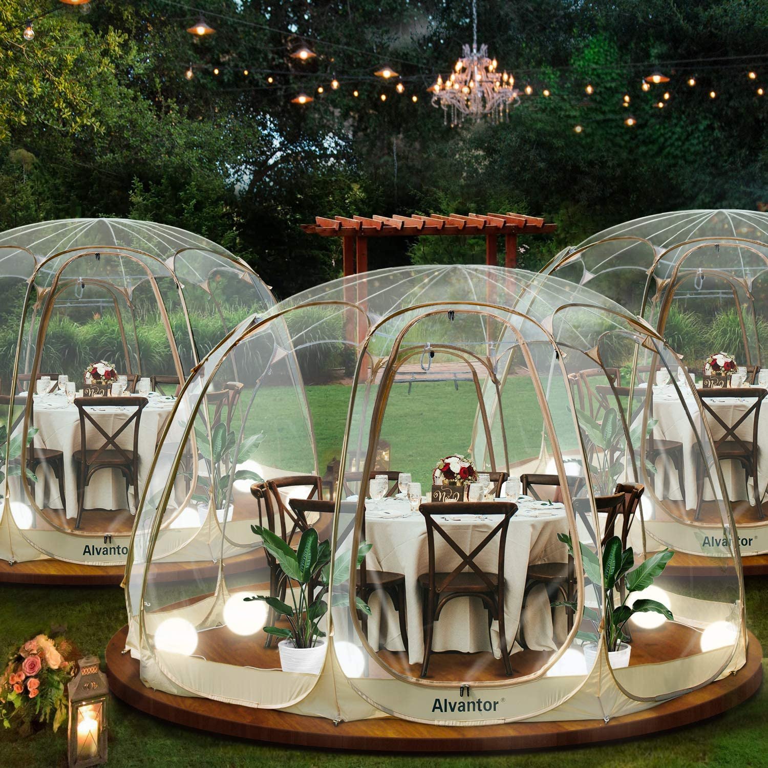 Alvantor pop up bubble tent 1