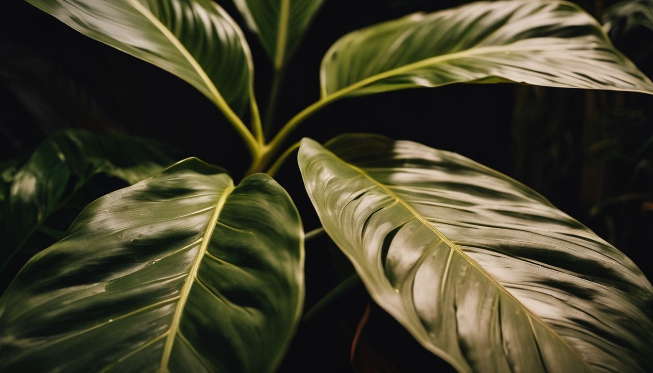 Brown spots on philodendron birkin