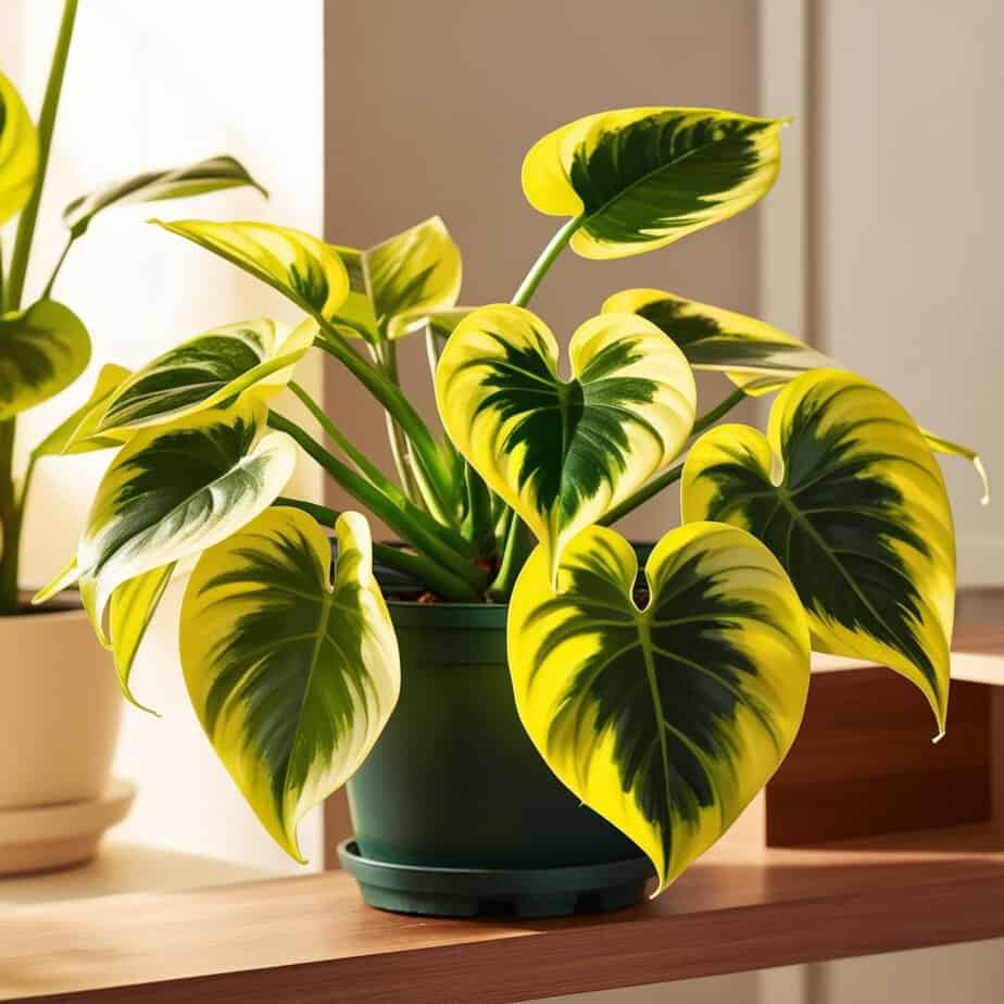 philodendron lime lemon