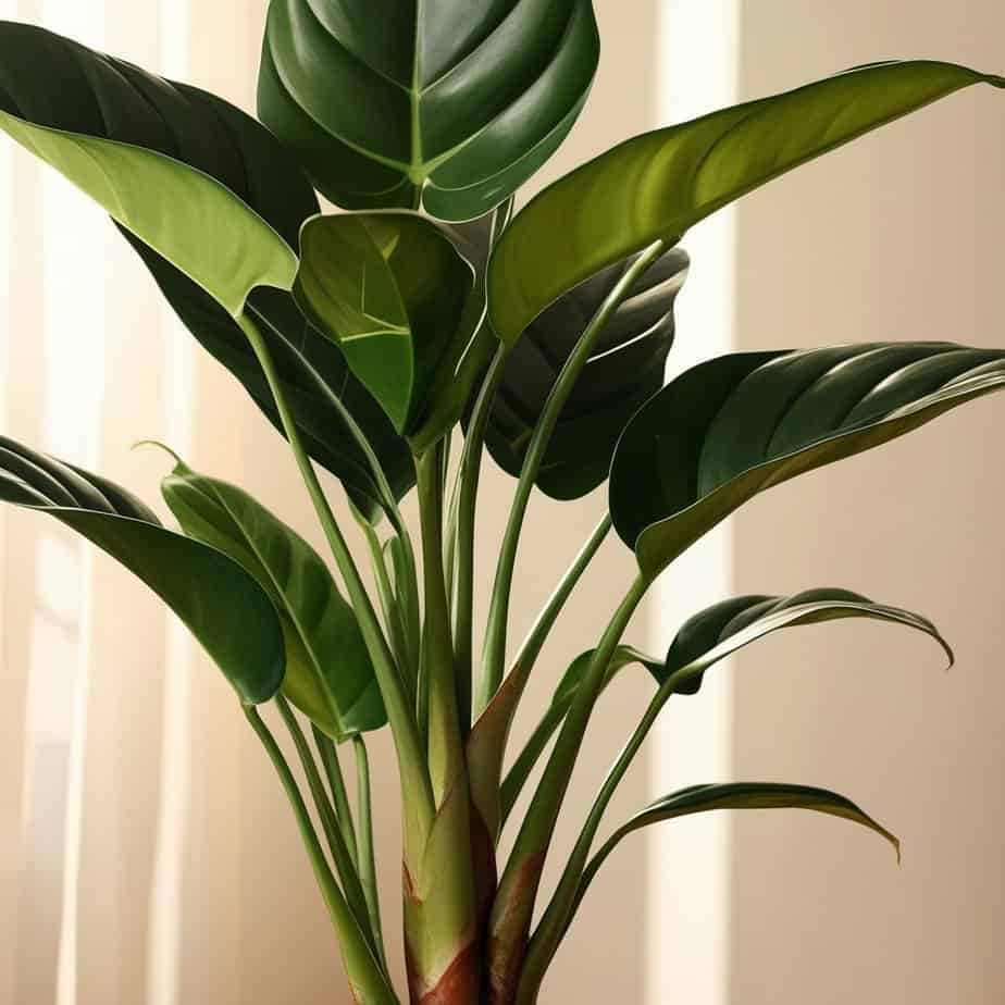 upright philodendron
