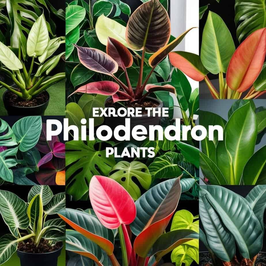 Philodendron varieties with names