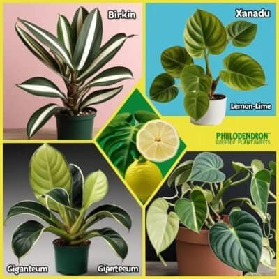 Philodendron varieties with names