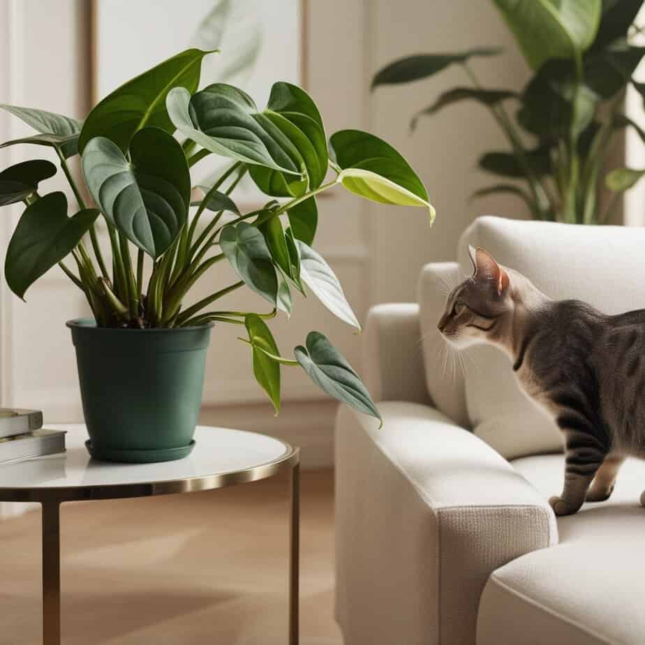 philodendron toxic to cats