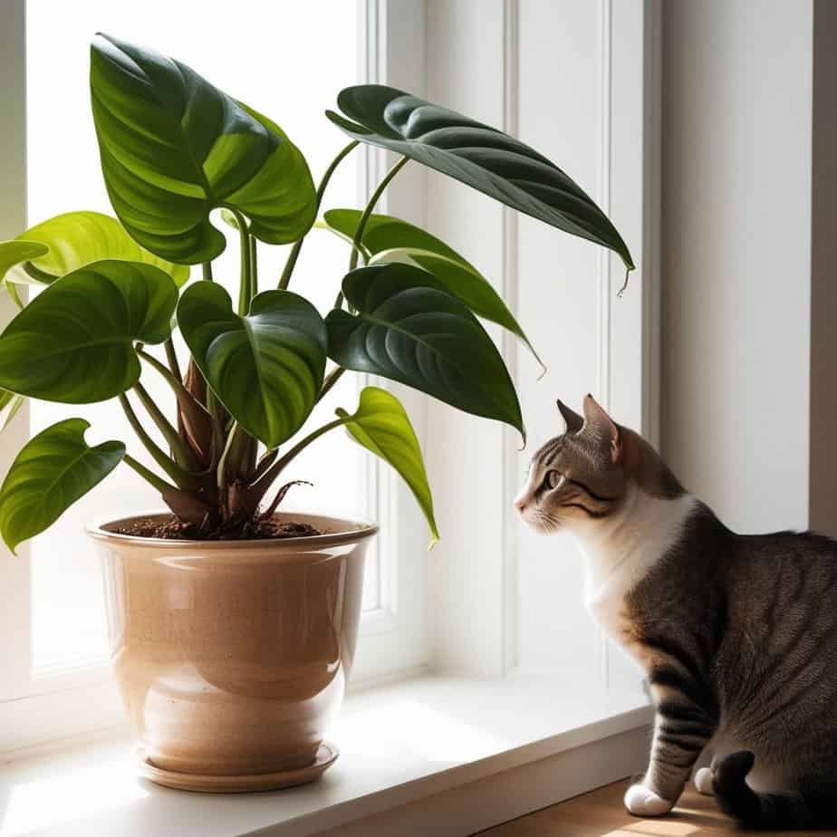 philodendron poisonous to cats