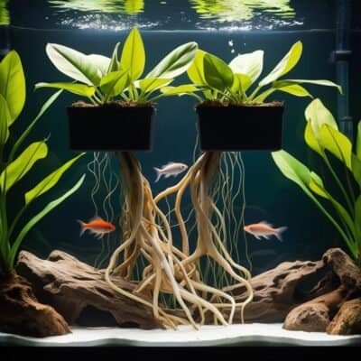 Philodendron aquarium