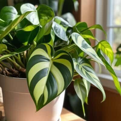 Heartleaf philodendron brasil