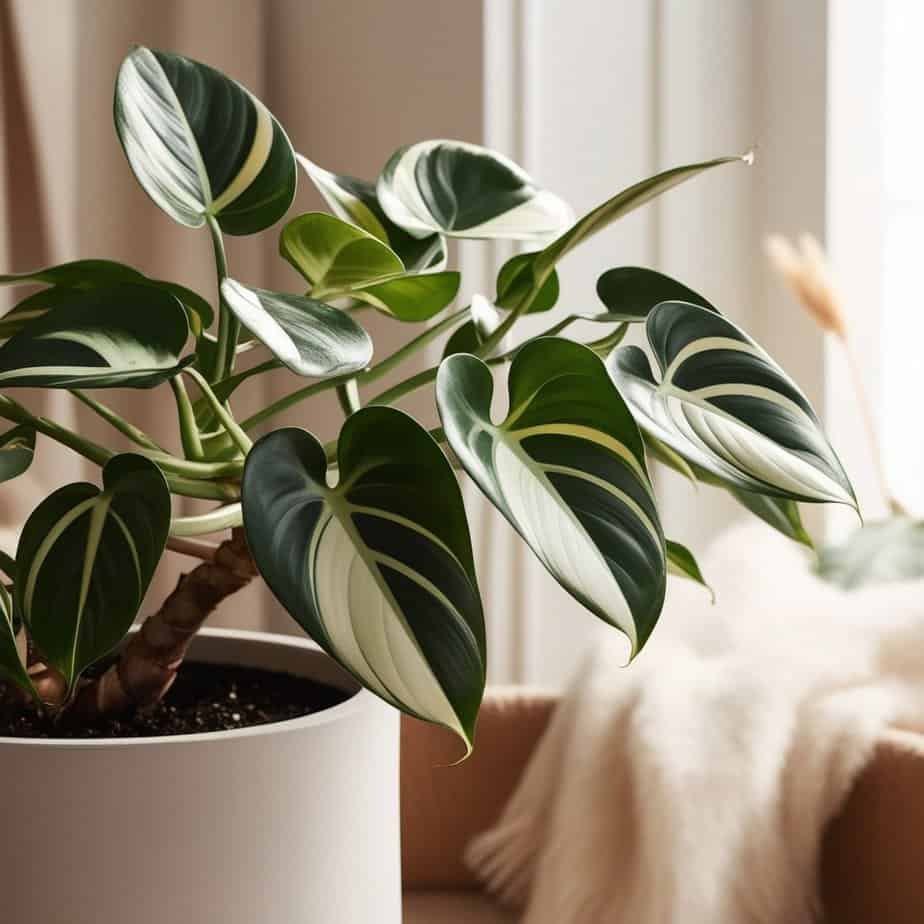 White measure philodendron