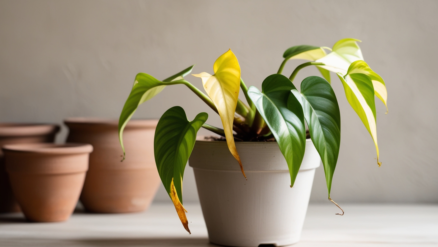 philodendron is droopy