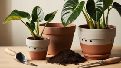 When to repot philodendron