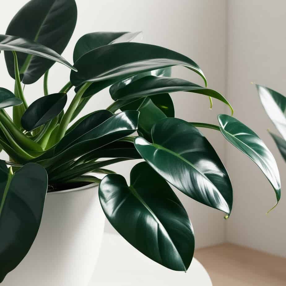 emerald green philodendron