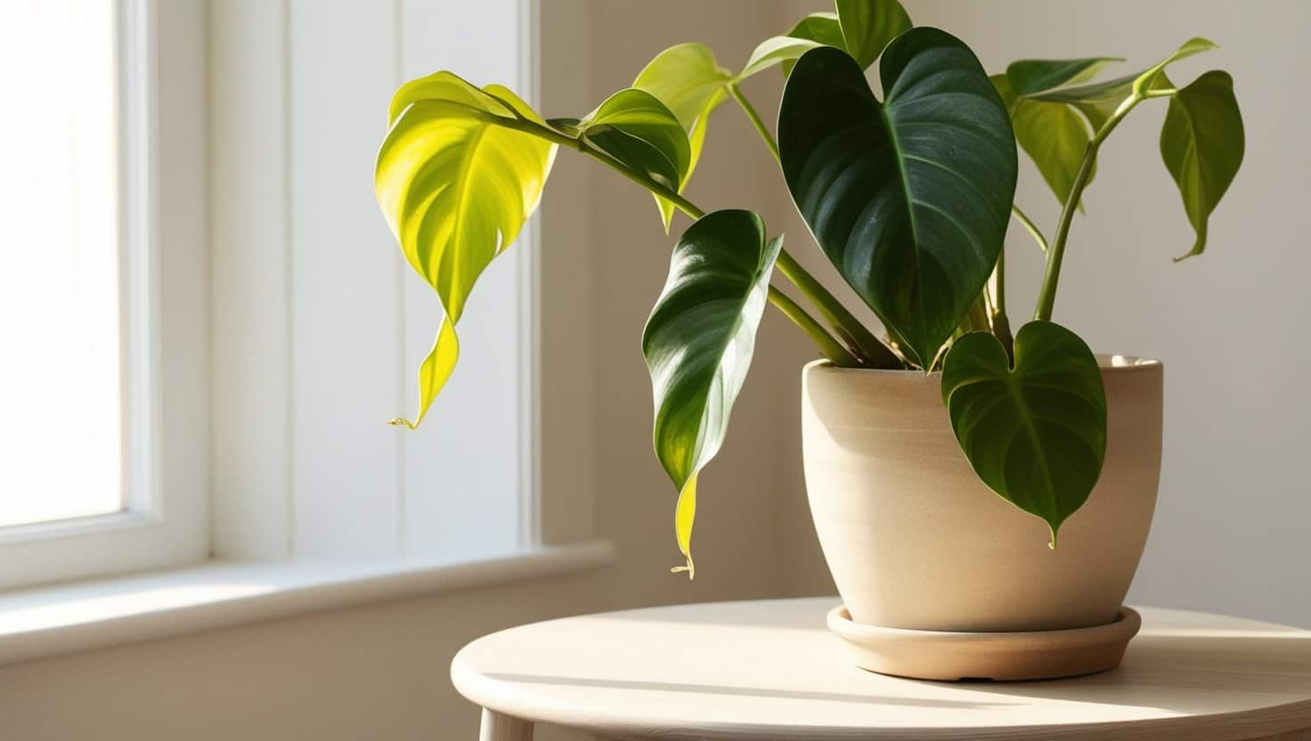 philodendron drooping