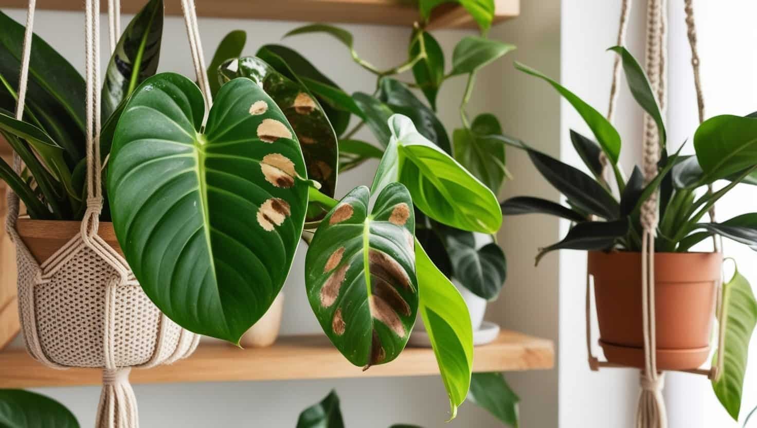 Why is my philodendron turning brown?