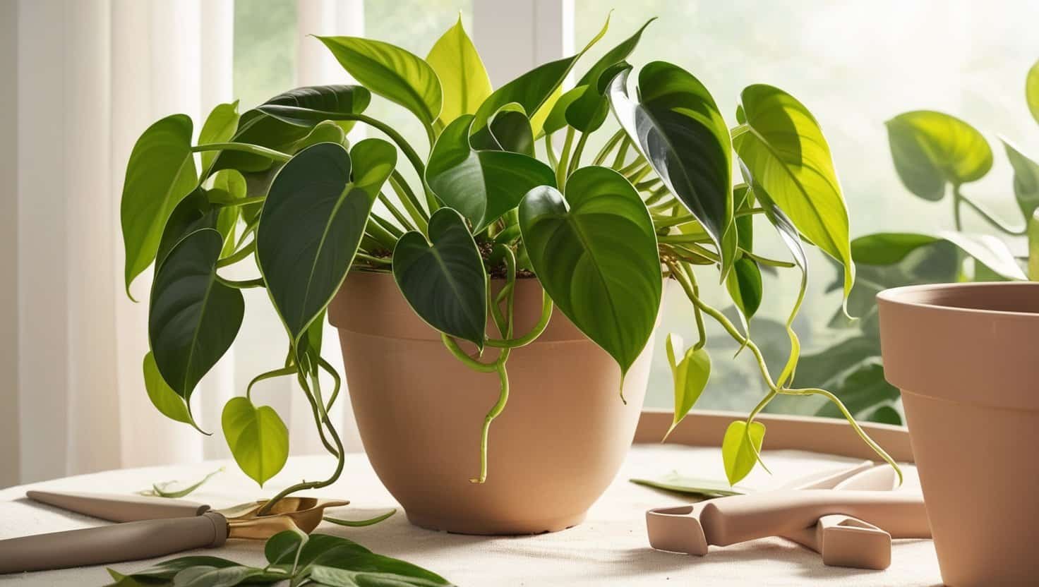 How to repot philodendron