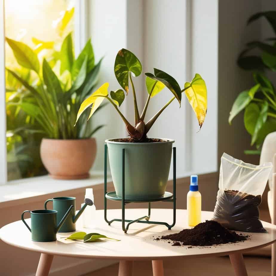 how to save philodendron
