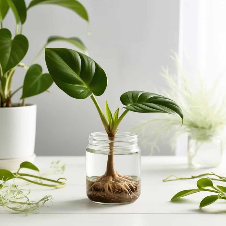 How to Propagate Philodendron Selloum in Water