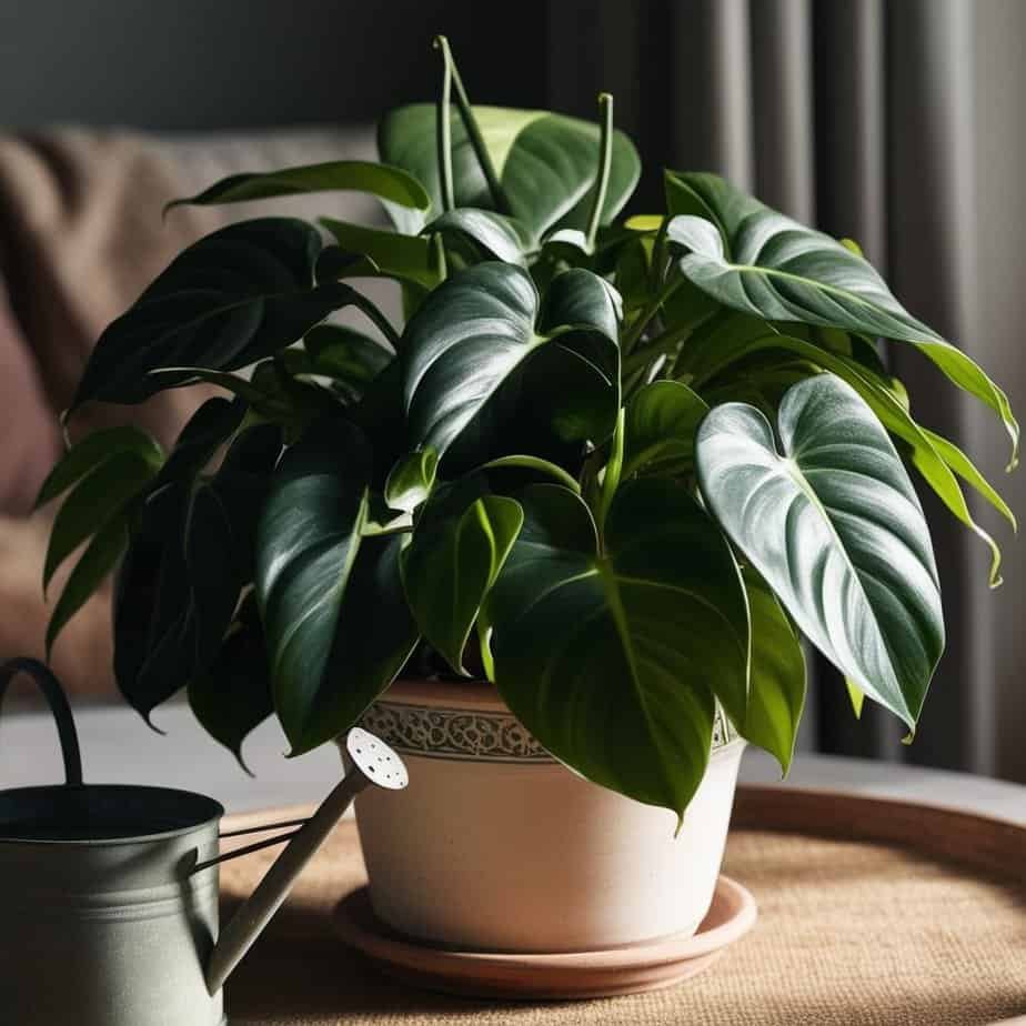 When to water philodendron