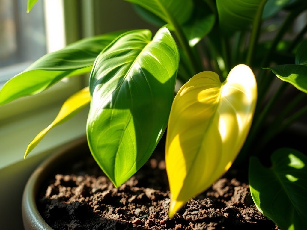 Green goddess philodendron