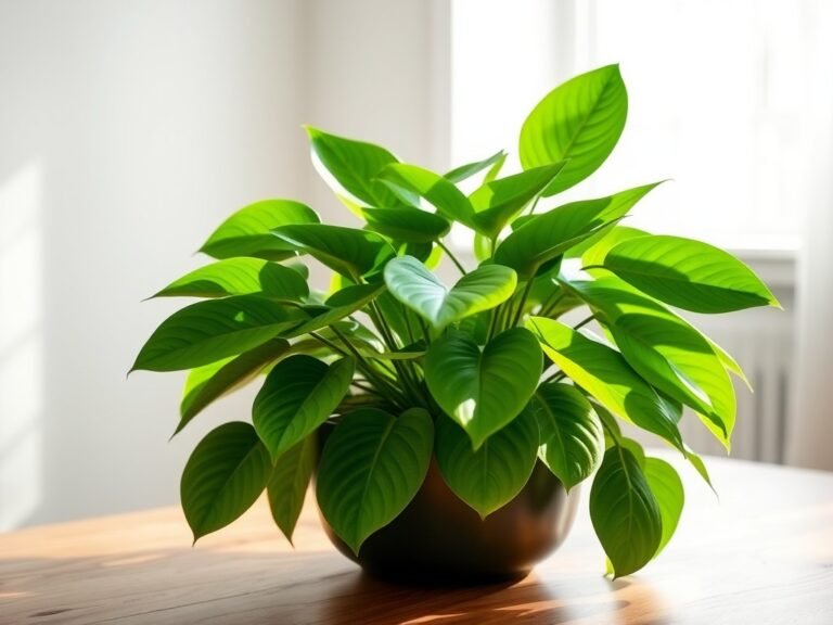 Green imperial philodendron