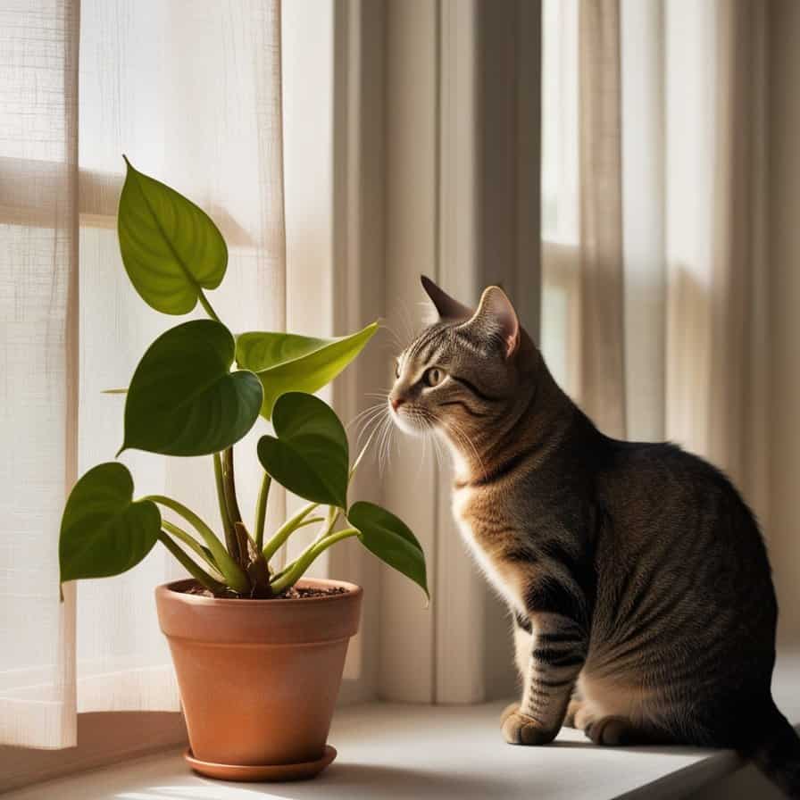 Is Heartleaf Philodendron Poisonous to Cats