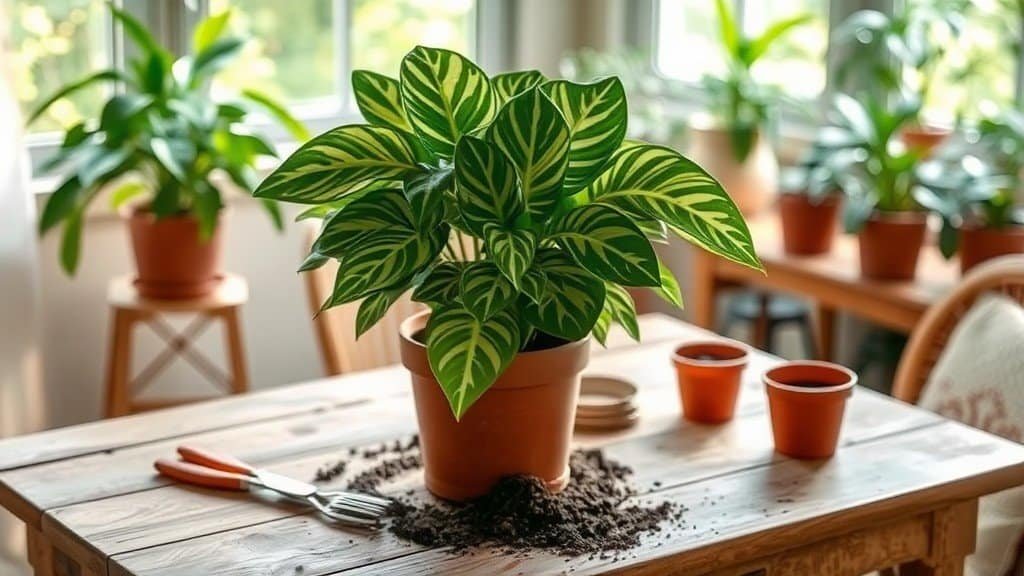 When to Repot Philodendron Birkin