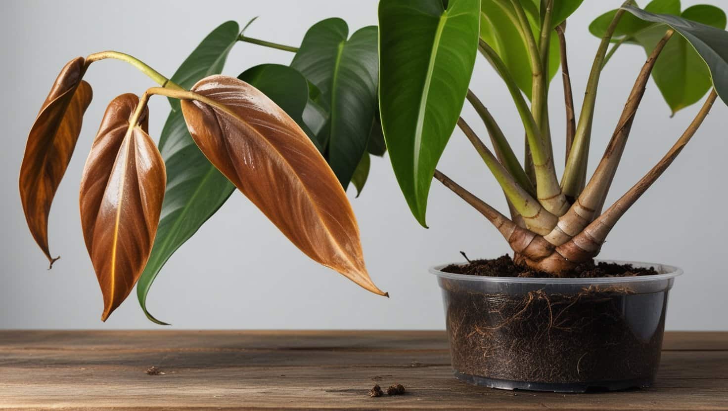 why are philodendron leaves curling