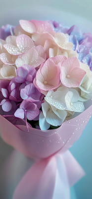 Pink Hydrangeas 2